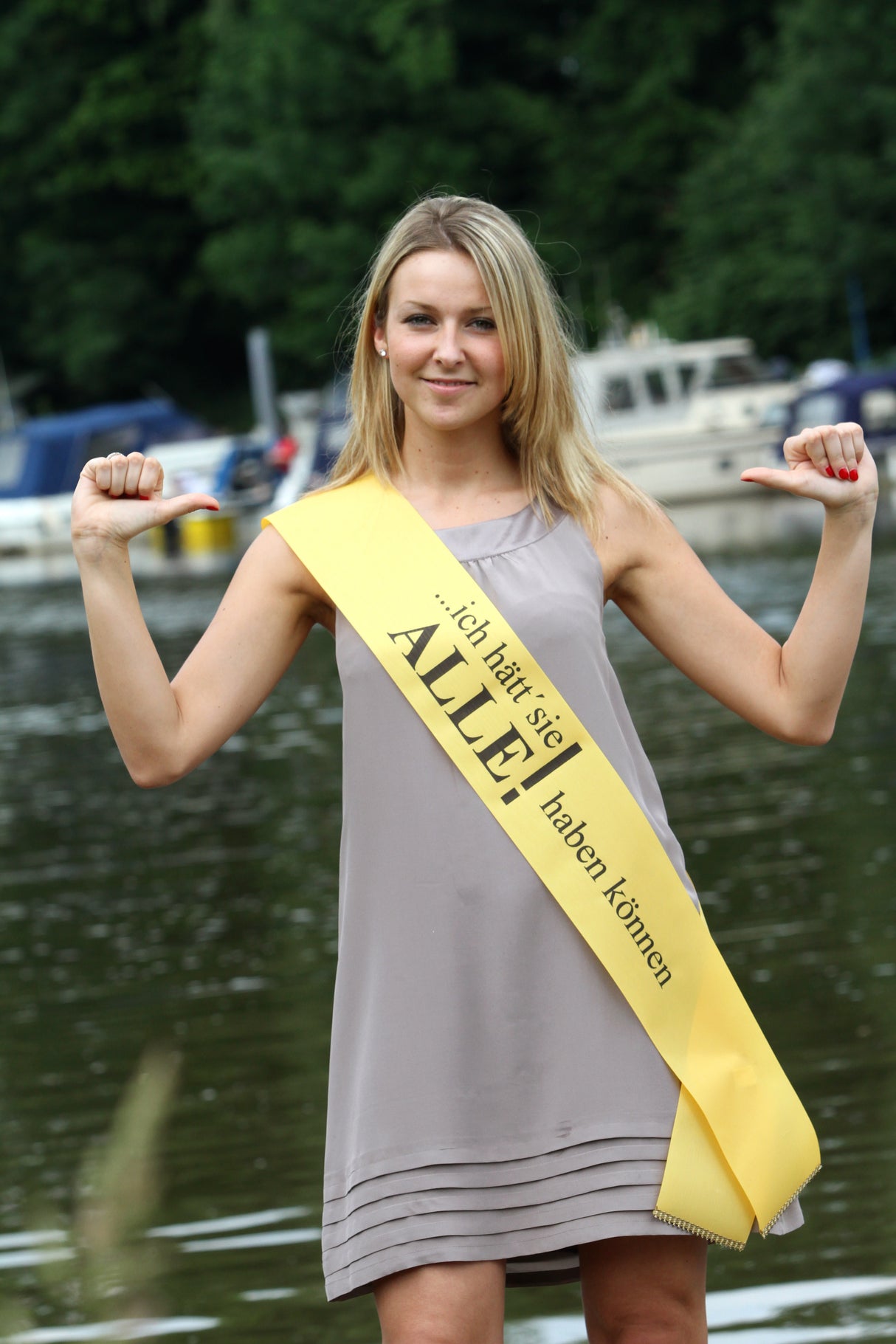 Schärpe - ich hätt' Sie ALLE! haben können