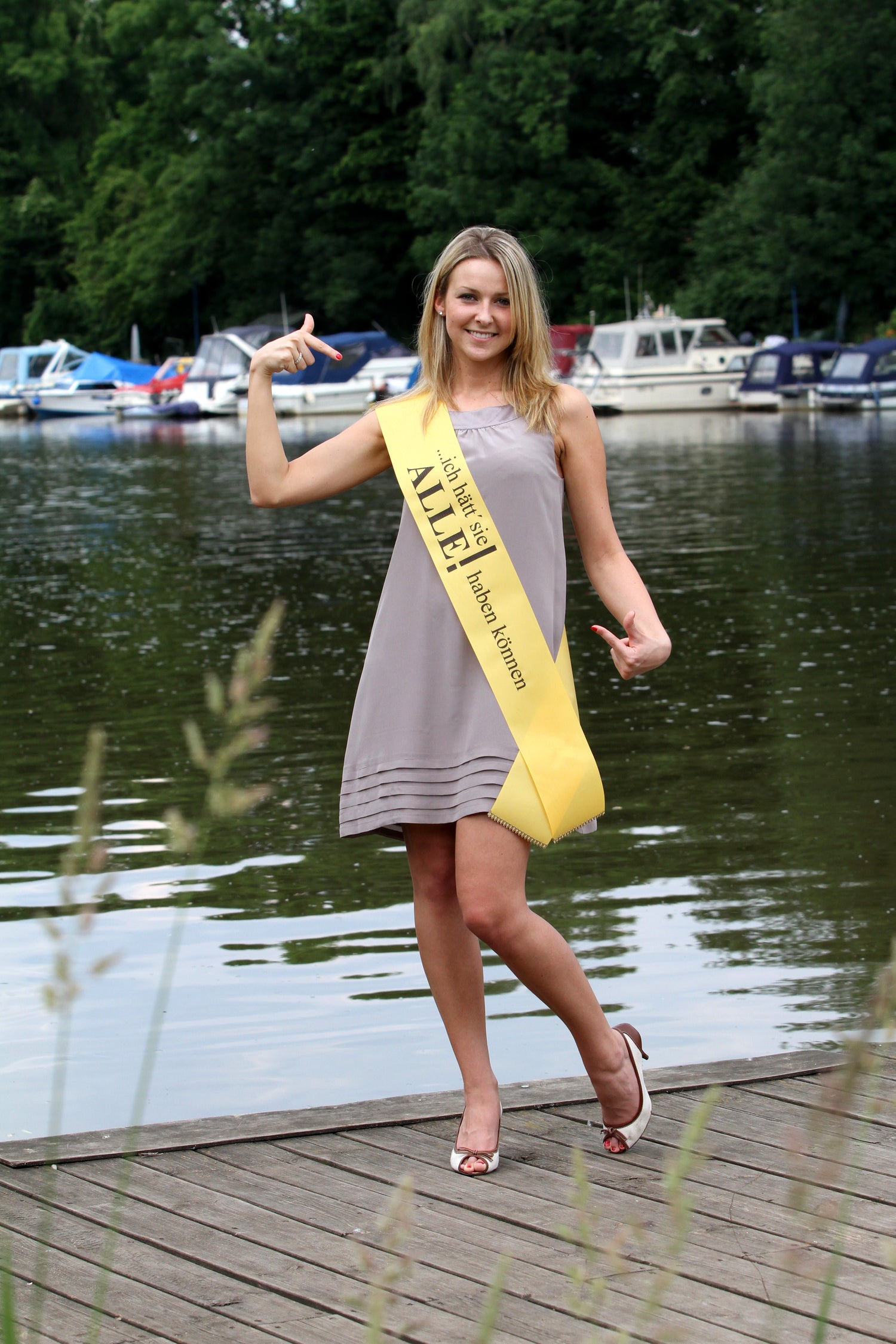 Schärpe - ich hätt' Sie ALLE! haben können