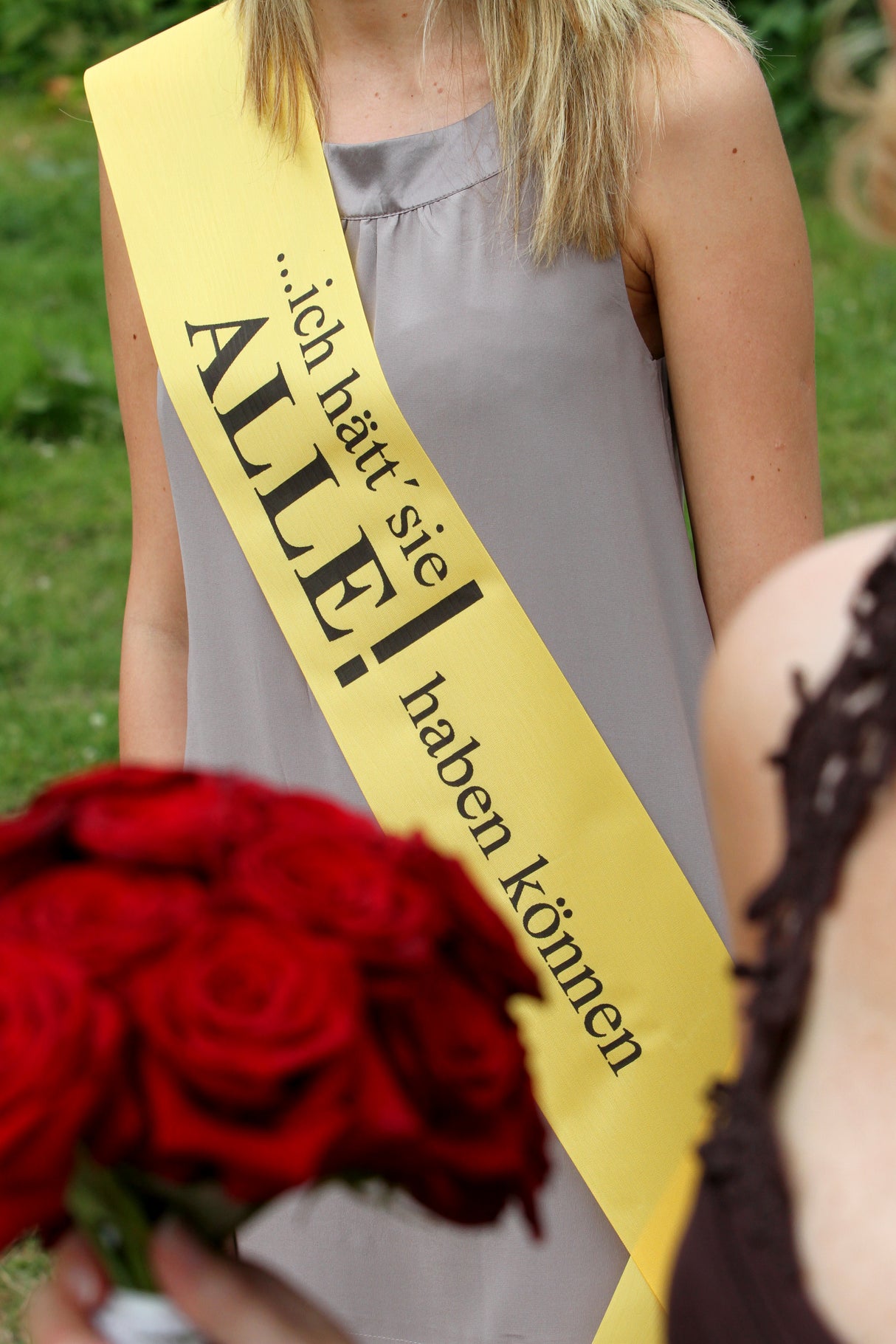 Schärpe - ich hätt' Sie ALLE! haben können