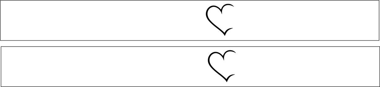 Herzschleife weiß 10 cm breit