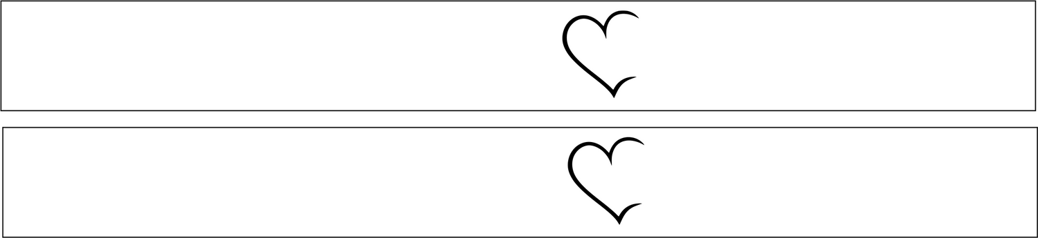 Herzschleife weiß 10 cm breit