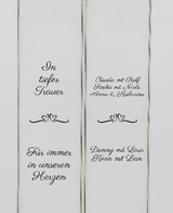 15 / Weiß - Moiré