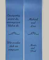 10 / Hellblau - Super-Satin