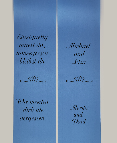 10 / Hellblau - Super-Satin