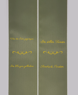 15  für eine große Schale oder Kranz ca. 73  lang / Moos - Super-Satin