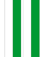 Nationalband - Weiß/Grün