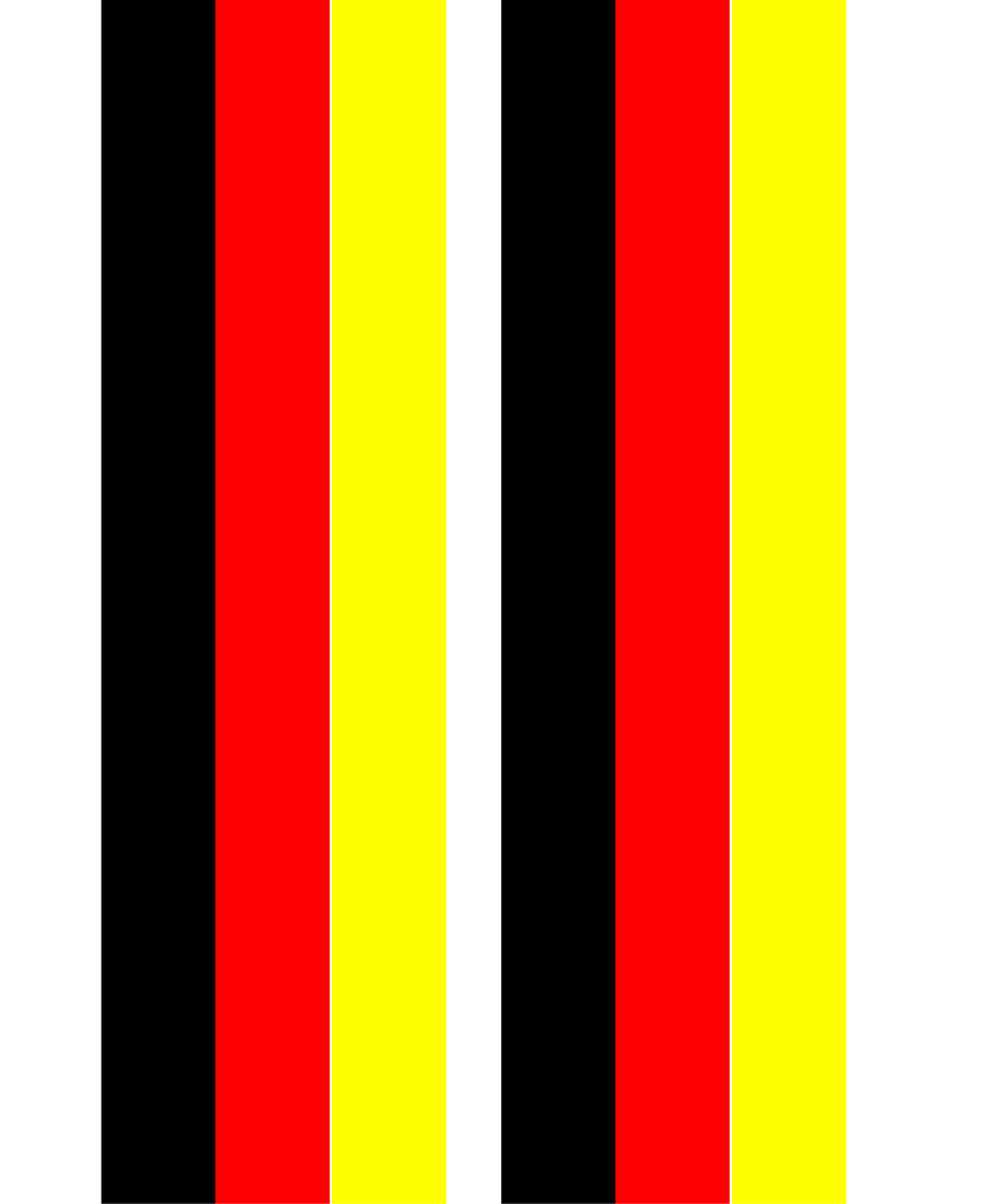Nationalband - Schwarz/Rot/Gold