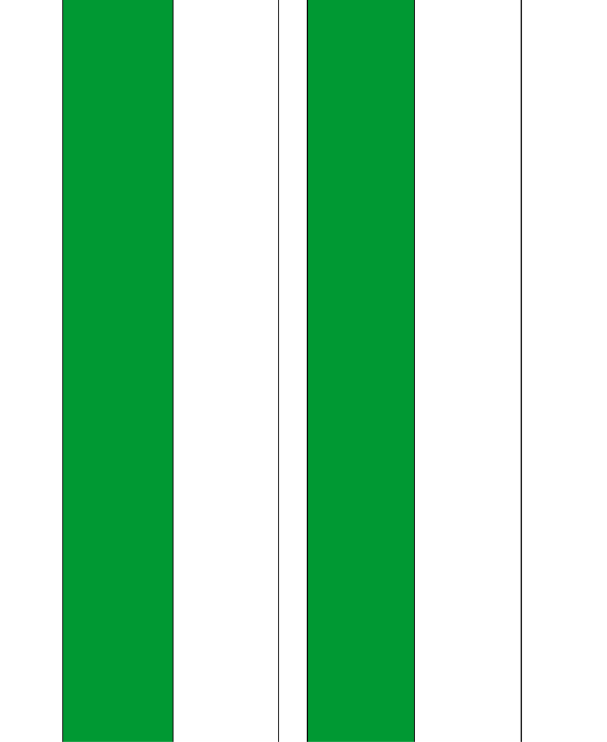 Nationalband - Grün/Weiß