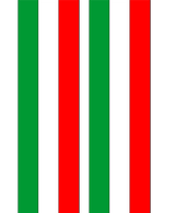 Nationalband - Grün/Weiß/Rot