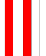 Nationalband - Rot/Weiß